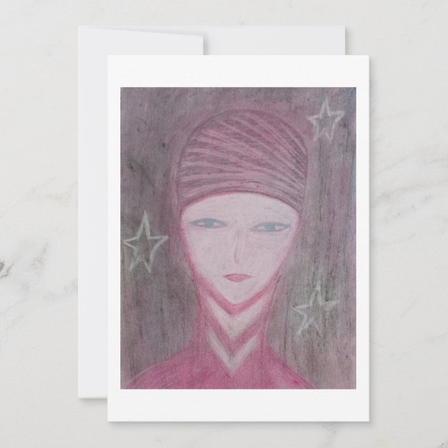Pink Card (Front)