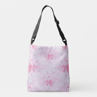 Pink Carnation Crossbody Bag