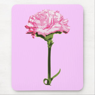 Pink Carnation Mouse Pad