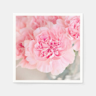 Pink Carnations Napkin