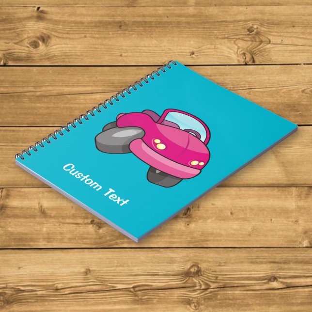 Pink Cartoon Car Notebook (Creator Uploaded)