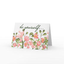 Pink Cartoon Floral for Courage