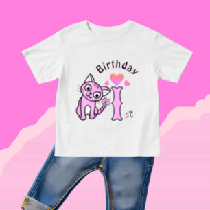 Pink cat baby T-Shirt