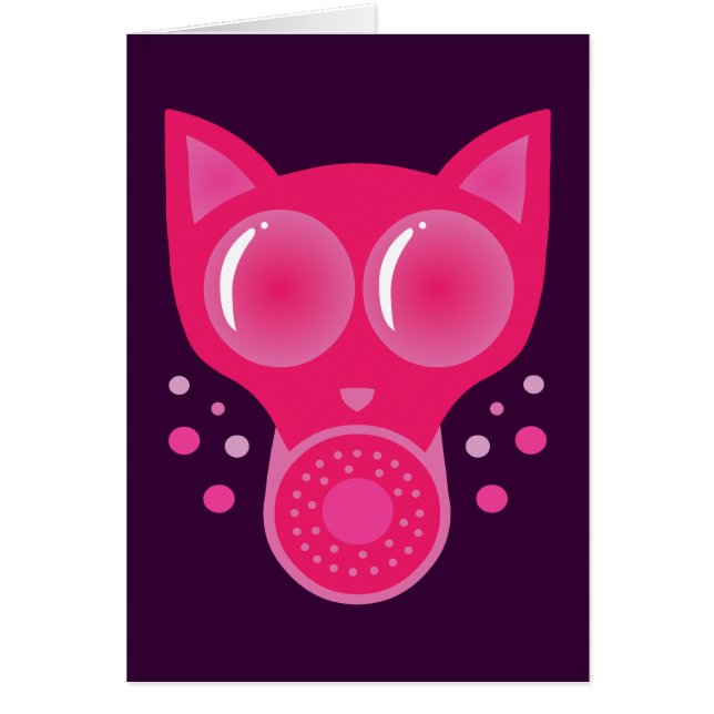 Pink Cat Gas Mask (Front)