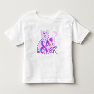Pink Cat Lover Toddler T-Shirt