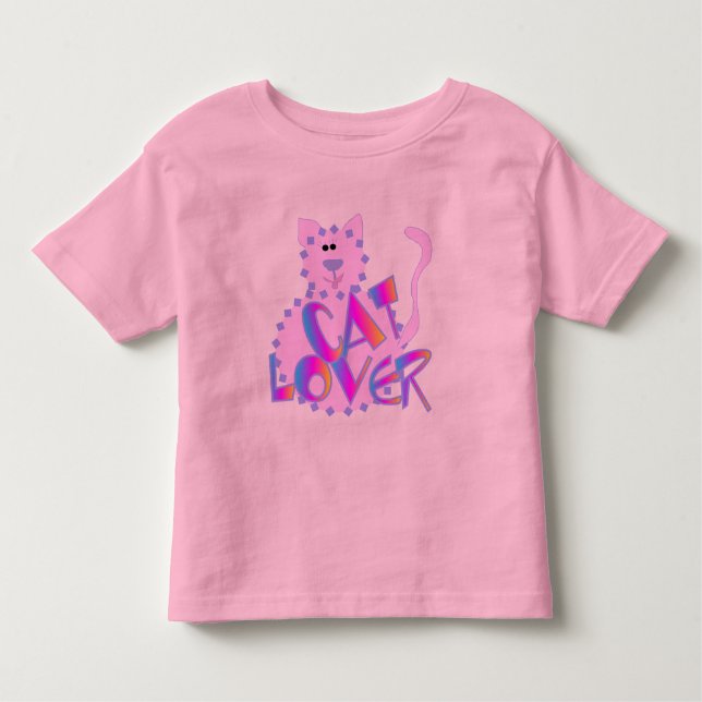 Pink Cat Lover Tshirts and Gifts (Front)
