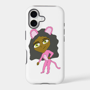 pink catgirl