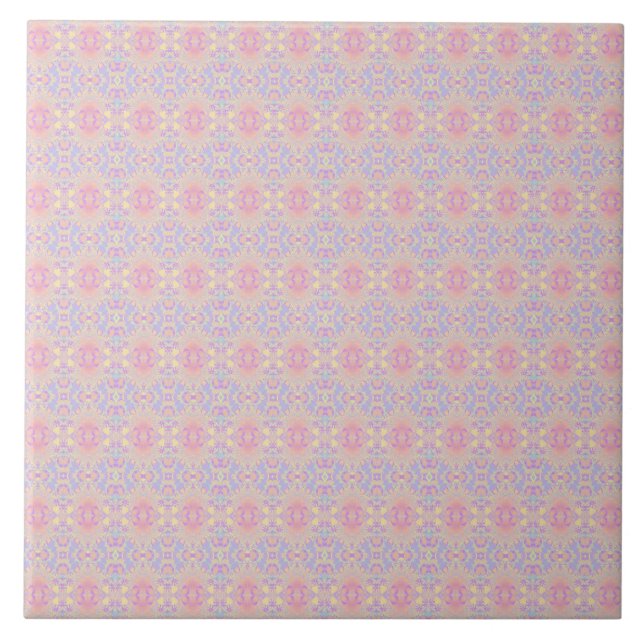 pink ceramic tile (Front)