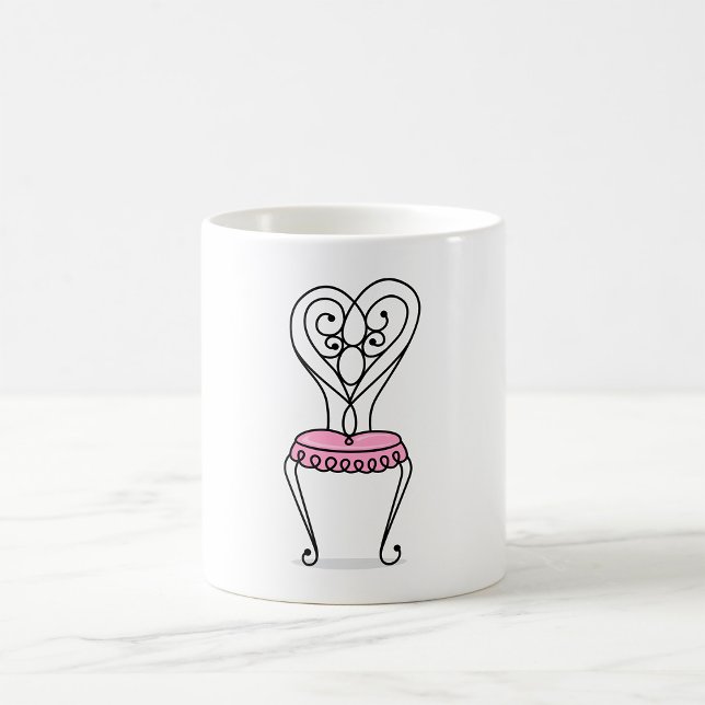 Pink Chair Coffee Mug (Creator Uploaded)