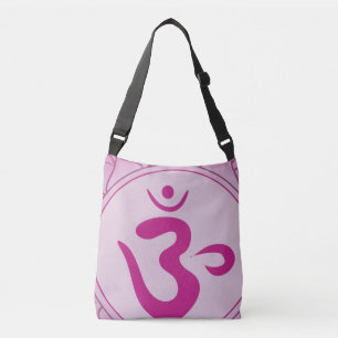 Pink Chakra Custom All-Over-Print Cross Body Bag