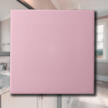 Pink Champagne Solid Colour | Classic Elegant Ceramic Tile<br><div class="desc">Pink Champagne Solid Colour | Classic | Elegant | Trendy | Stylish | Gift</div>