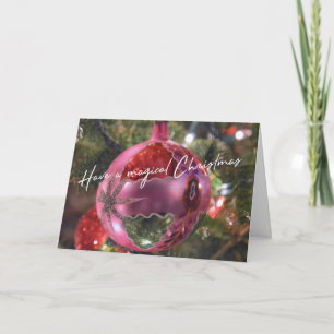 PINK CHAOS Greeting Card