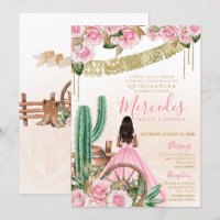 Pink Charro Western Beautiful Cacti Roses Quince