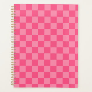 Pink Check Planner