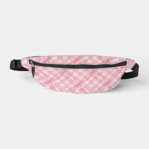 PINK CHECK QUILT Fanny Pack