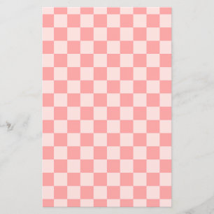 Pink Checkerboard