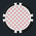 Pink Checkers Poker Chips<br><div class="desc">.</div>