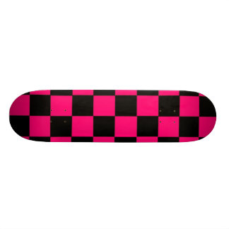 Pink Checks Skateboard