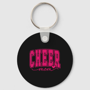 Pink Cheer Mum Cheerleading For Cheerleader Squad  Key Ring