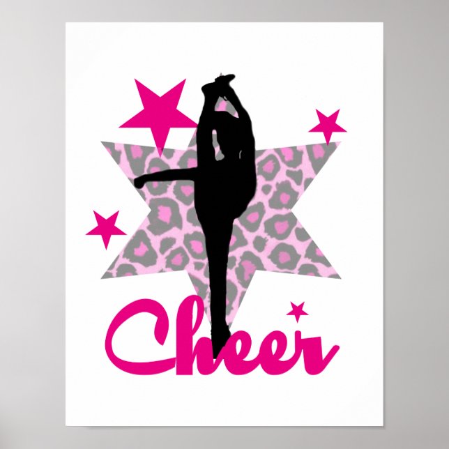 Pink Cheerleader Poster (Front)