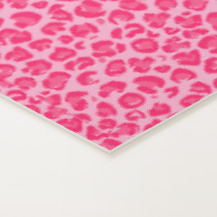 Pink Cheetah Leopard Print Yoga Mat
