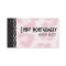 Pink Cheetah Print Personalised Business Cards