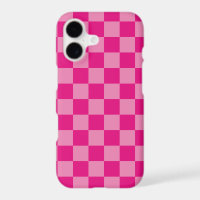 Pink Chequered
