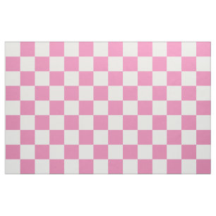 Pink Chequered Fabric