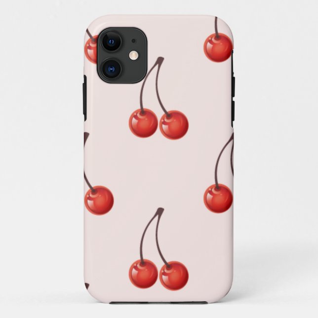pink cherries Case-Mate iPhone case (Back)