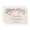 Pink Cherry Blossom Elegant Funeral Sympathy