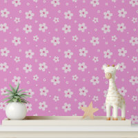 Pink Cherry Blossom Floral Peel and Stick