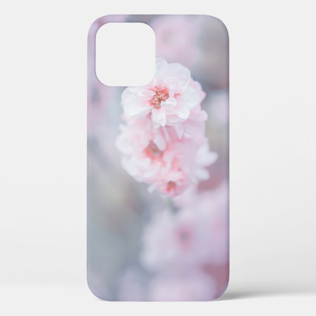 PINK CHERRY BLOSSOM IN CLOSE UP PHOTOGRAPHY Case-Mate iPhone CASE (Back)