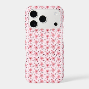 Pink Cherry Blossom Pattern