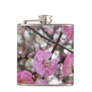Pink Cherry Blossom / Sakura / サクラ（桜) Hip Flask