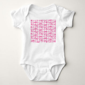 Pink Cherry Coquette Baby Bodysuit