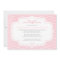 Pink Chevron Bridal Shower Invitations
