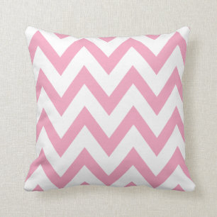 Pink Chevron Cushion