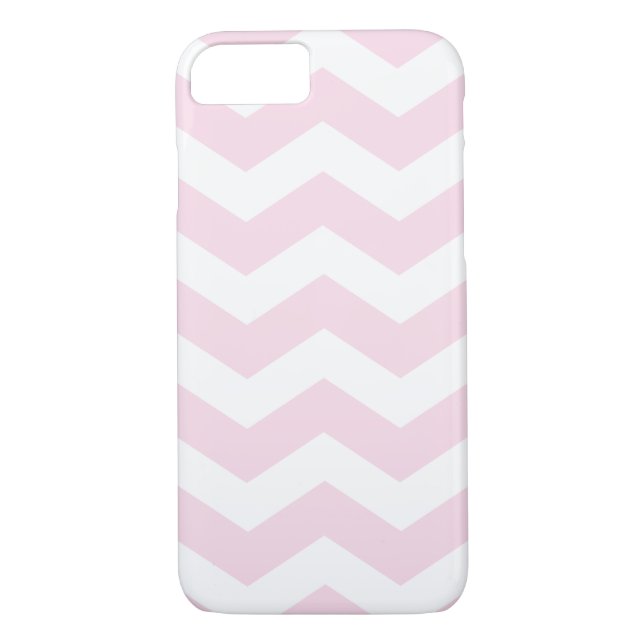 Pink Chevron Pattern Case-Mate iPhone 7 Case (Back)