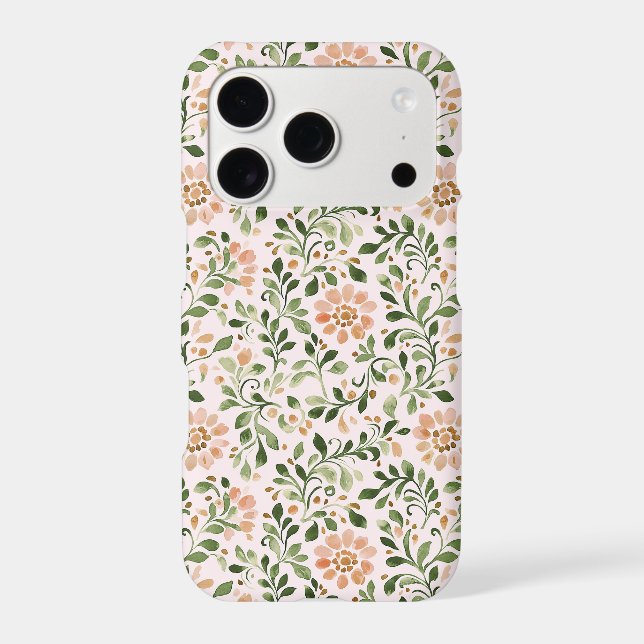 Pink Chic Floral Birthday  (Back)