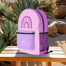 Pink Chic Whimsy Teens Monogram