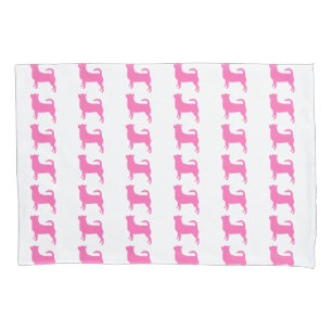 Pink Chihuahua Pillow Case