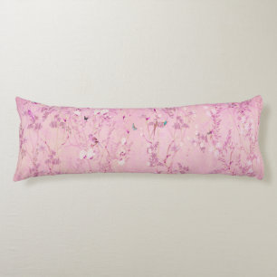 Pink Chinoiserie  Body Cushion