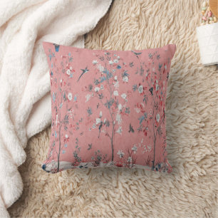 Pink Chinoiserie Cushion