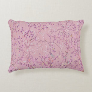 Pink Chinoiserie  Decorative Cushion