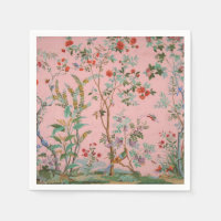Pink Chinoiserie Decoupage