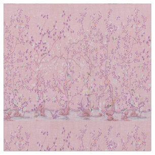 Pink Chinoiserie Fabric