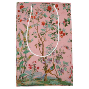 Pink Chinoiserie Medium Gift Bag