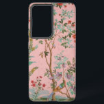 Pink Chinoiserie Samsung Galaxy Case<br><div class="desc">Pink Chinoiserie design.</div>