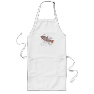 Pink Chinook Salmon Apron