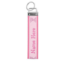Pink Christian Chi Ro Cross God Bless Personalised